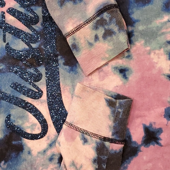 Justice Matching Tie Dye Set Hooded Sweatshirt with Joggers Size Small 7… - Picture 3 of 10